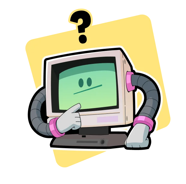 ADELL confused sticker