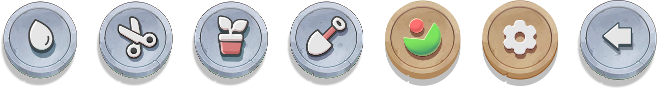 Interface button set