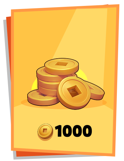 Coin reward card — claimable state