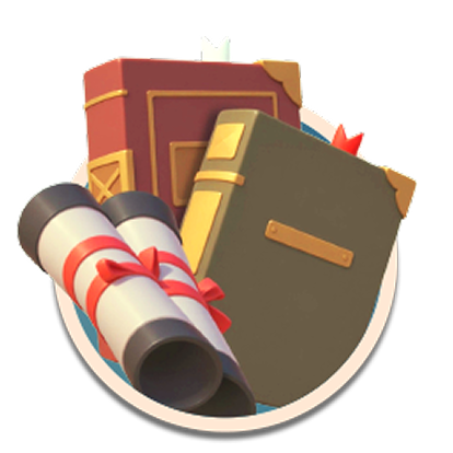 Books and scrolls task icon