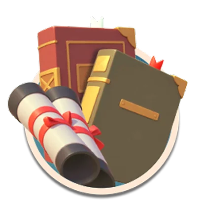 Books and scrolls task icon
