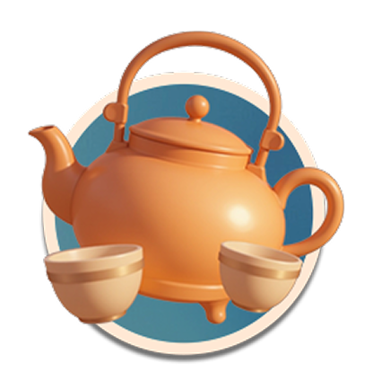 Tea table task icon