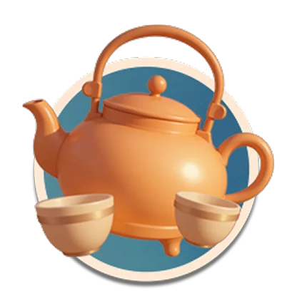 Tea table task icon