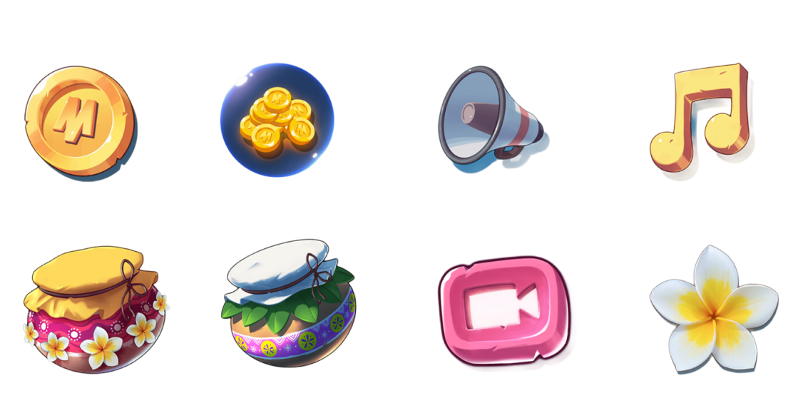 Interface icon set two