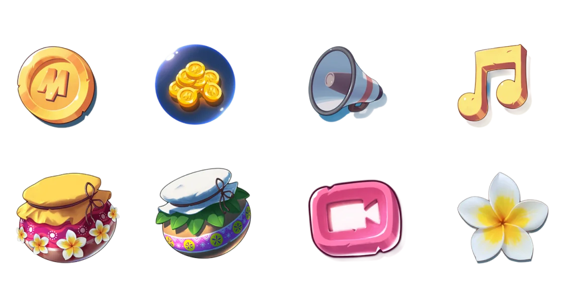 Interface icon set two